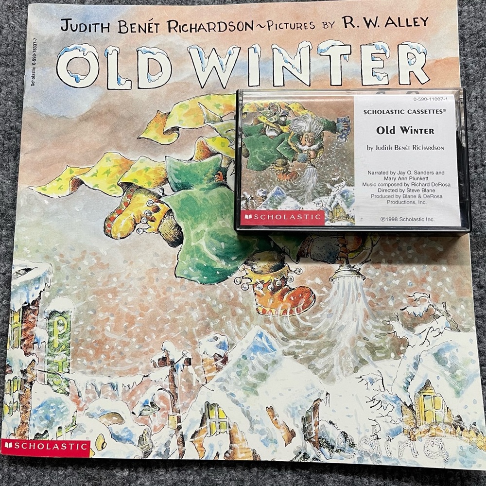 Old Winter paperback with cassette